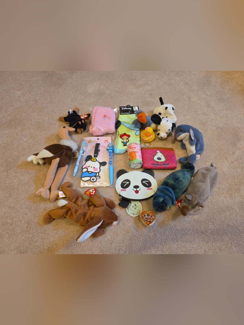 Toy Bundle--17 Sanrio/Disney/Beanie Babies--All New